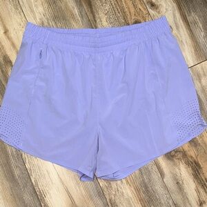 Athleta Light Purple Athletic Shorts